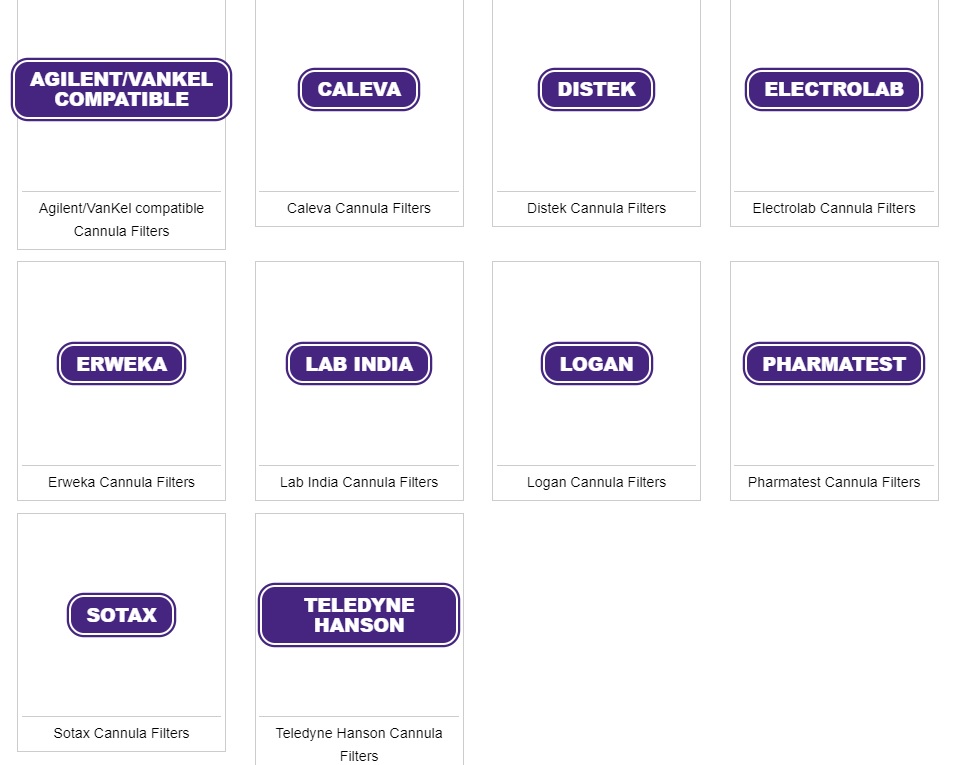 Sampling Cannula Filters Qla Dissolution Accessories India